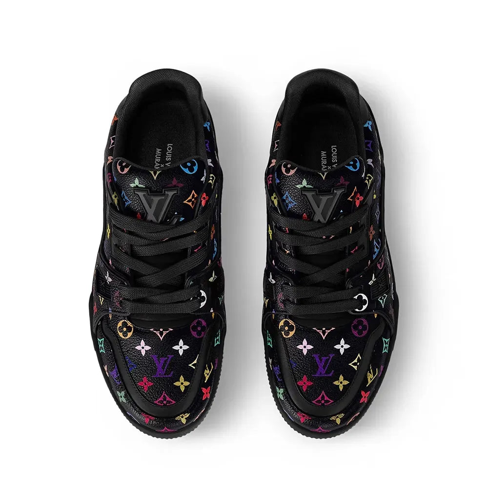 Takashi Murakami x Louis Vuitton LV Trainer Black