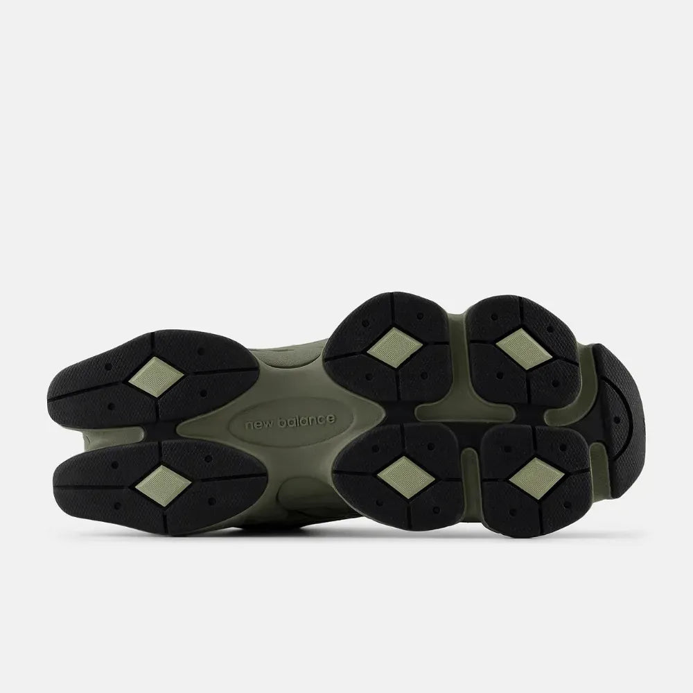 New Balance 9060 Dark Olivine Olivine Black