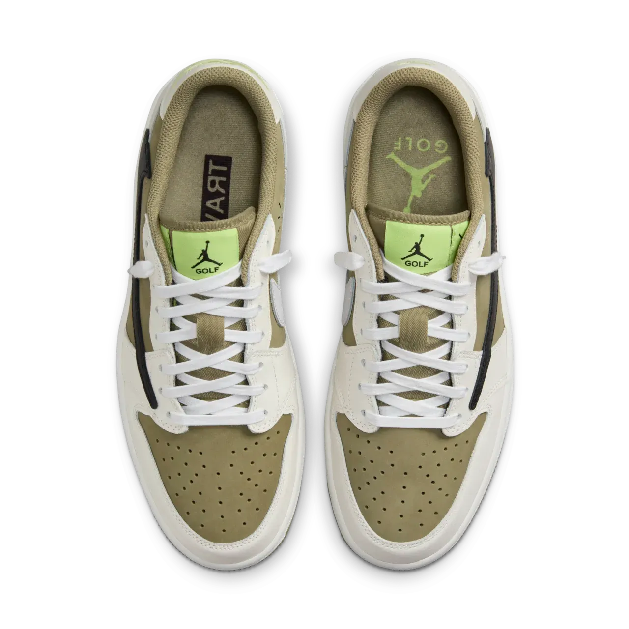 Travis Scott x Air Jordan 1 Low Golf Neutral Olive