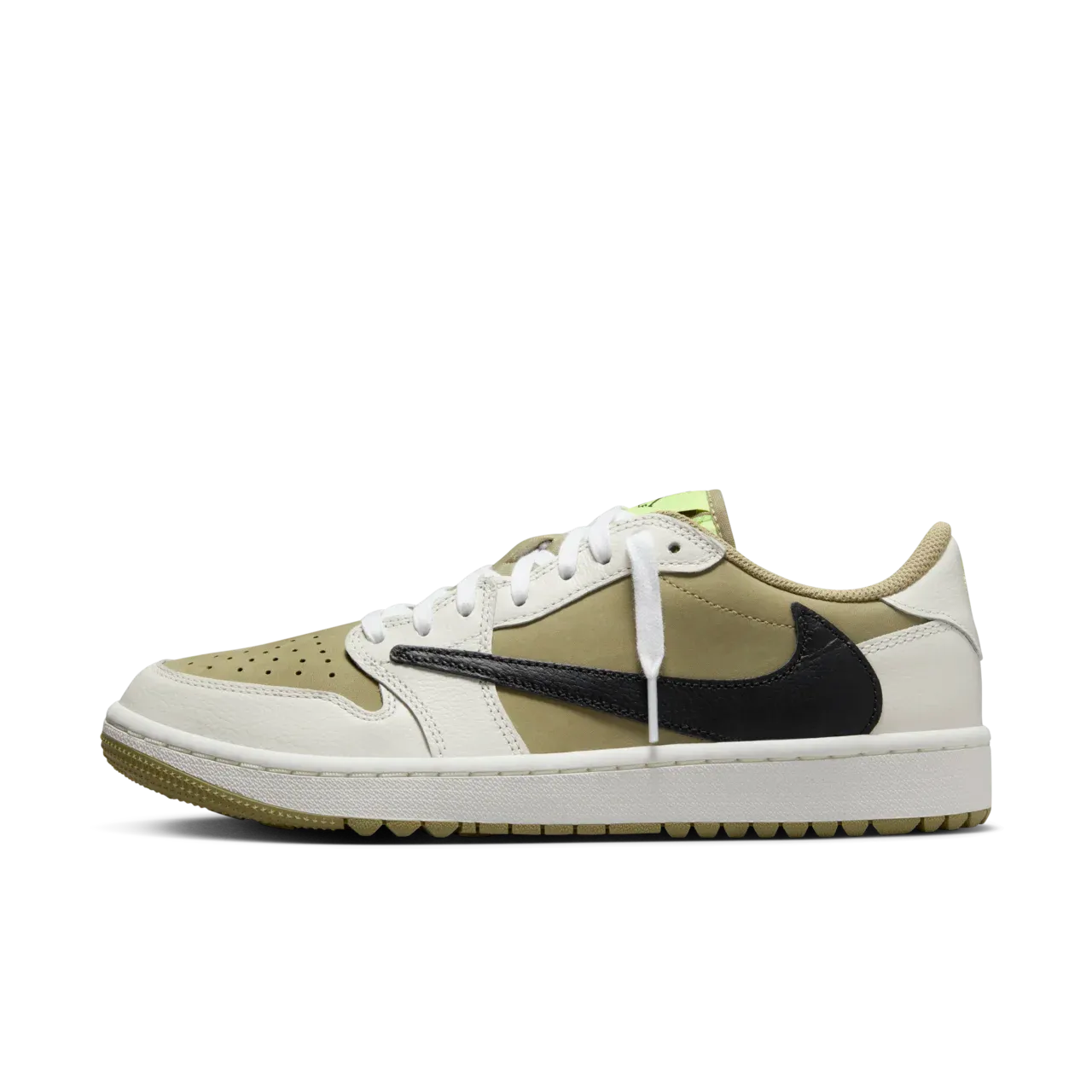 Travis Scott x Air Jordan 1 Low Golf Neutral Olive
