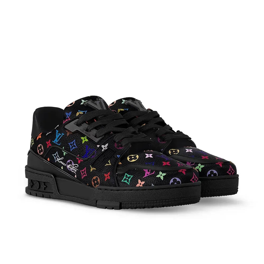 Takashi Murakami x Louis Vuitton LV Trainer Black

