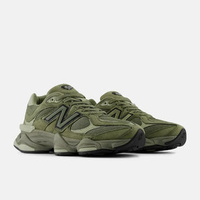 New Balance 9060 Dark Olivine Olivine Black
