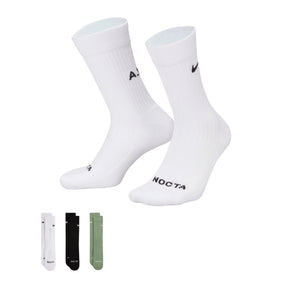 Meias NOCTA x Nike Crew (3 Pares)
